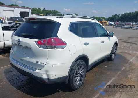2016 Nissan Rogue Sl из США, поврежденный, VIN 5N1AT2MV6GC810430